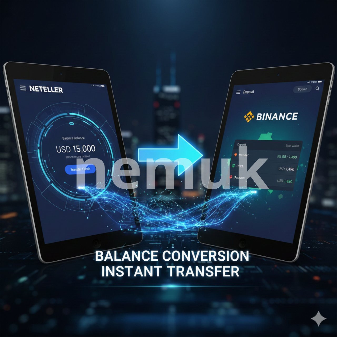 دليلك الشامل: كيفية تحويل الرصيد من نيتلر إلى باينانس بأمان وسرعة
