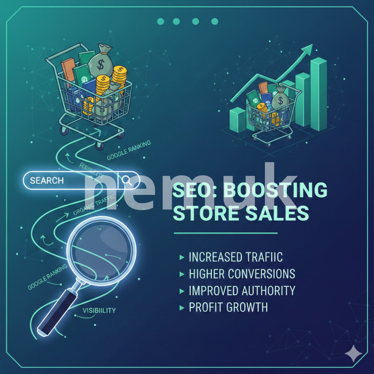 أهمية السيو لزيادة مبيعات المتجر دليلك الشامل