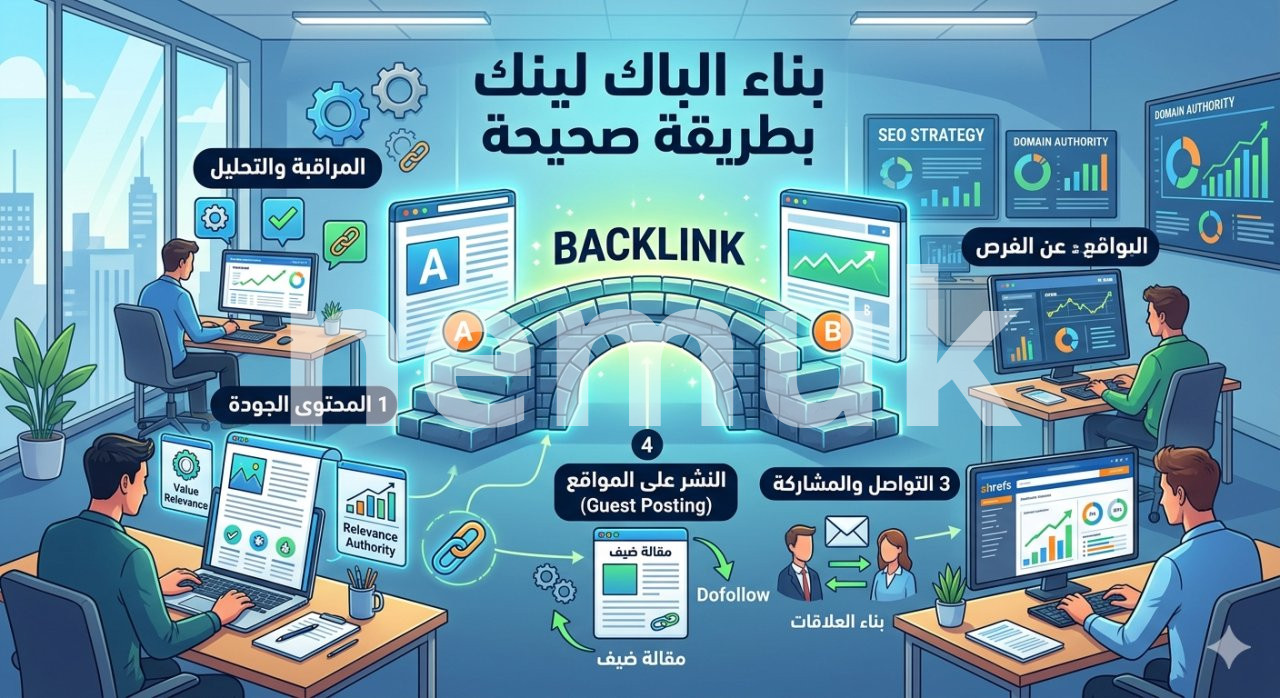 دليل الاحتراف: بناء الباك لينك بطريقة صحيحة لعام 2026