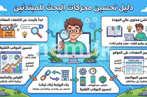 كيفية تحسين محركات البحث للمبتدئين من الصفر حتى الاحتراف
