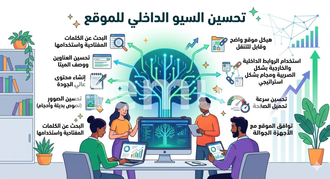 كيفية تحسين السيو الداخلي للموقع