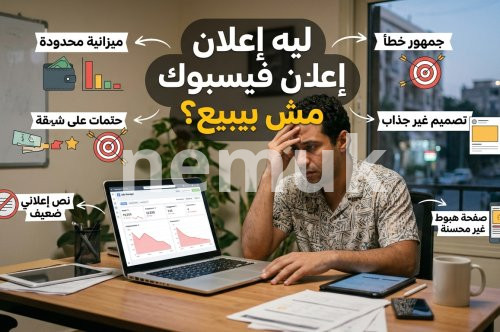 ليه إعلان فيسبوك مش بيبيع في 2026