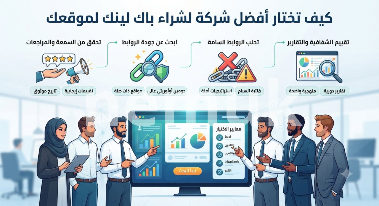 كيف تختار أفضل شركة لشراء باك لينك لموقعك في 2026