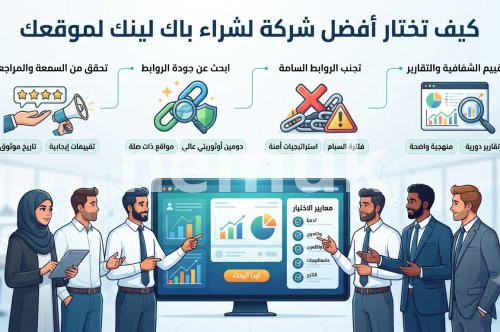 كيف تختار أفضل شركة لشراء باك لينك لموقعك في 2026