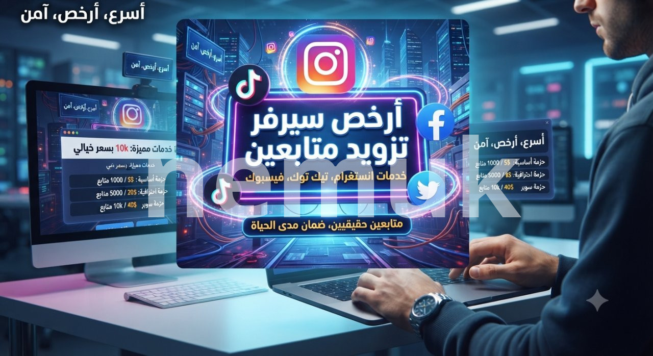 الدليل الشامل: كيف تجد أرخص سيرفر تزويد متابعين