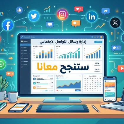 إدارة صفحات السويشال ميديا